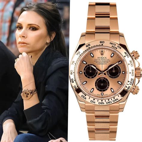 victoria beckham gold rolex|Rolex daytona Victoria Beckham.